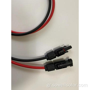 Προσαρμοσμένο PV Cable+PV Connector Solar Extension Cable